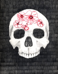 fleurs fatales (skull)